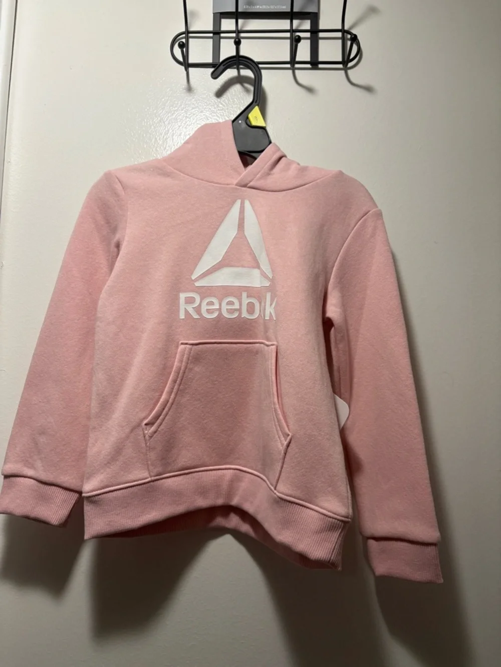 Reebok Pink Logo 3T Hoodie - Picture 1 of 2